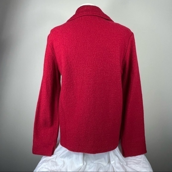 Nipon Boutique Button Up Wool Peacoat - Picture 3 of 7